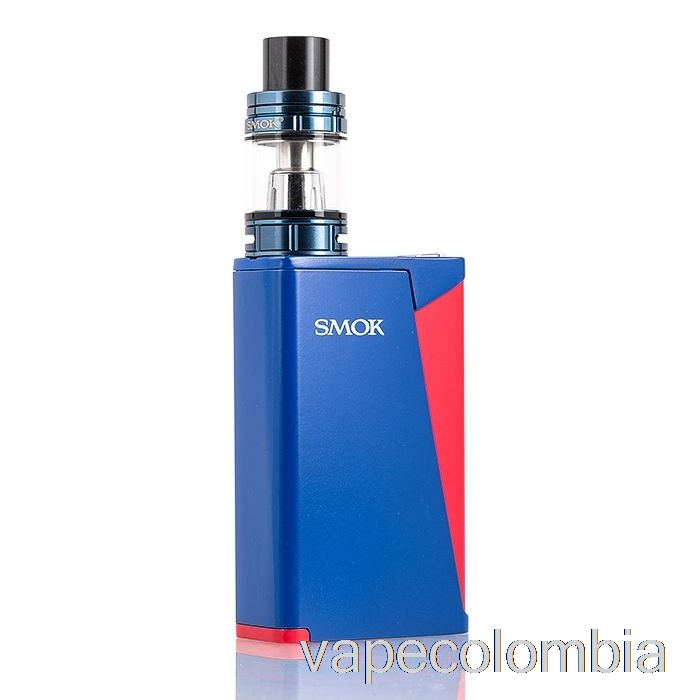 Vape Recargable Smok H-priv Pro 220w Tc Kit De Inicio Azul/rojo